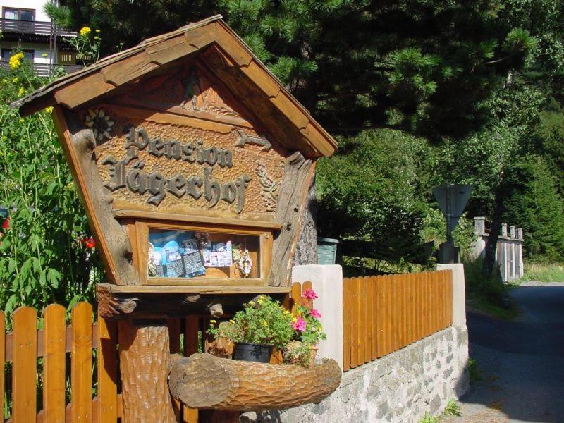 Zahrada ubytování Pension Jägerhof