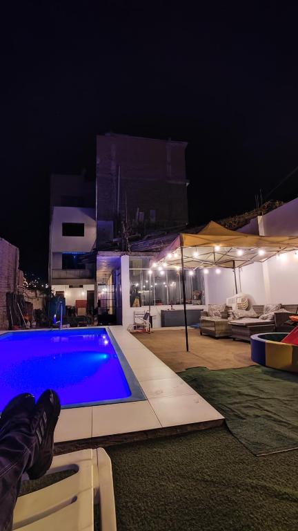 Bazén v ubytování CASA RICARDO PALMA con PISCINA nebo v jeho okolí