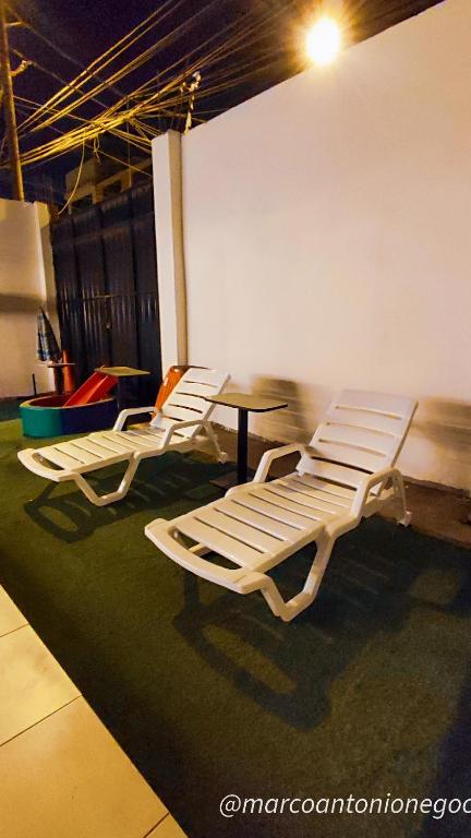 Posezení v ubytování CASA RICARDO PALMA con PISCINA