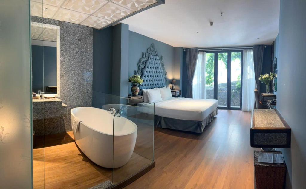 Phòng Có Giường Cỡ King Với Ban Công