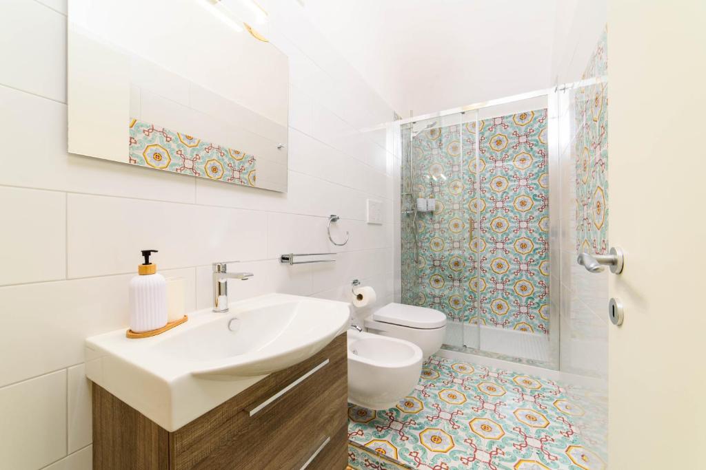 Ванная комната в Casa vacanze Mura Antiche