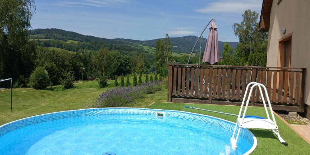 The swimming pool at or close to Chata Rossa