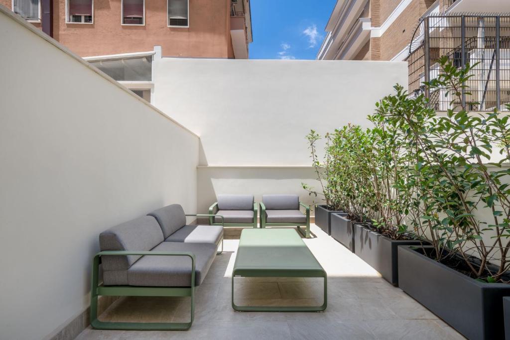 Balkón nebo terasa v ubytování AC Hotel by Marriott Clodio Roma