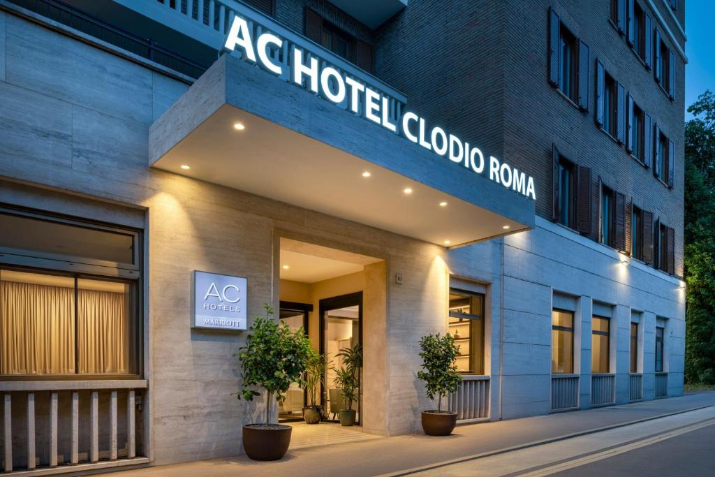Exteriér nebo vchod ubytování AC Hotel by Marriott Clodio Roma