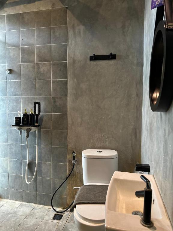 Koupelna v ubytování nava one