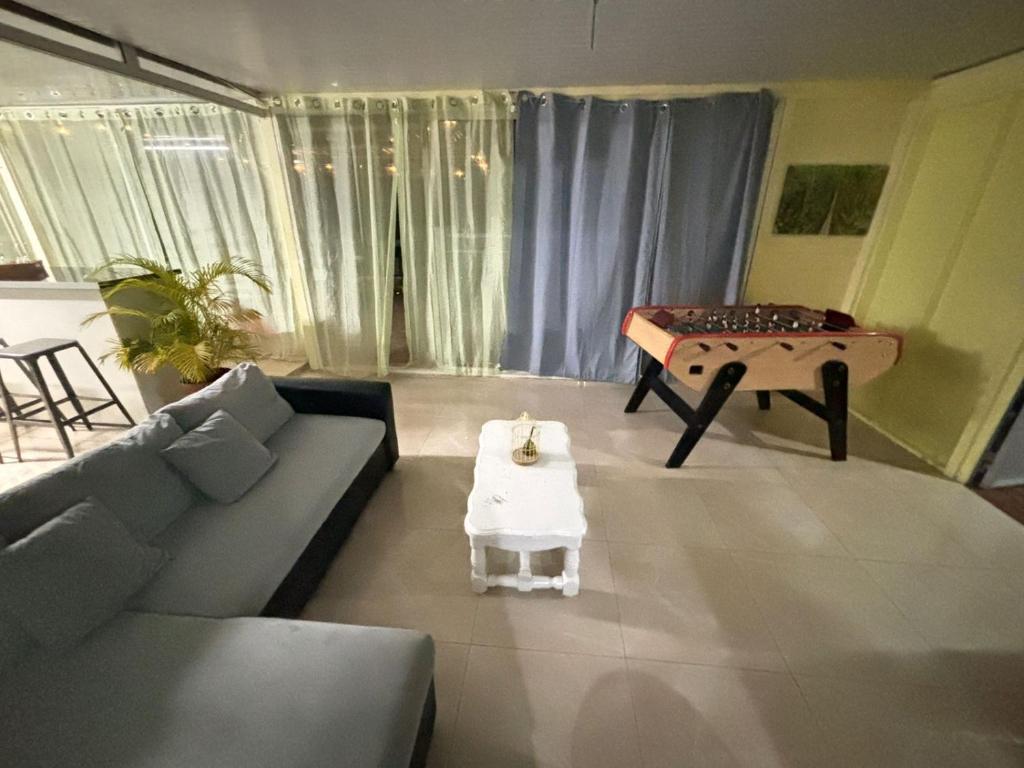 Posezení v ubytování Villa BEAUCI-TURLET