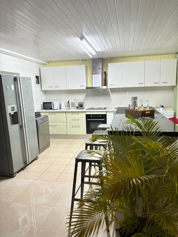 Kuchyň nebo kuchyňský kout v ubytování Villa BEAUCI-TURLET