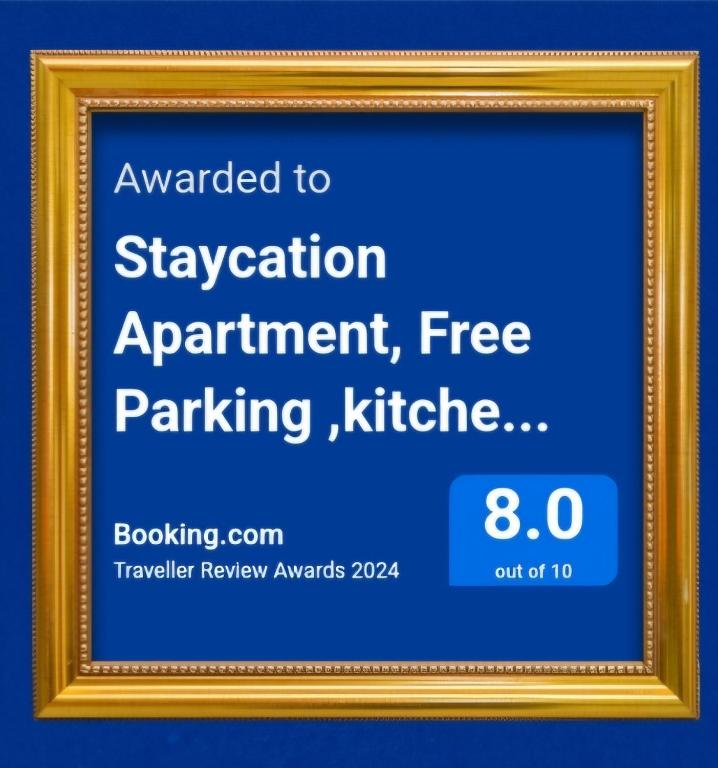 Staycation Apartment, Free Parking ,kitchen & washroom ensuite - Appartement D'une Chambre