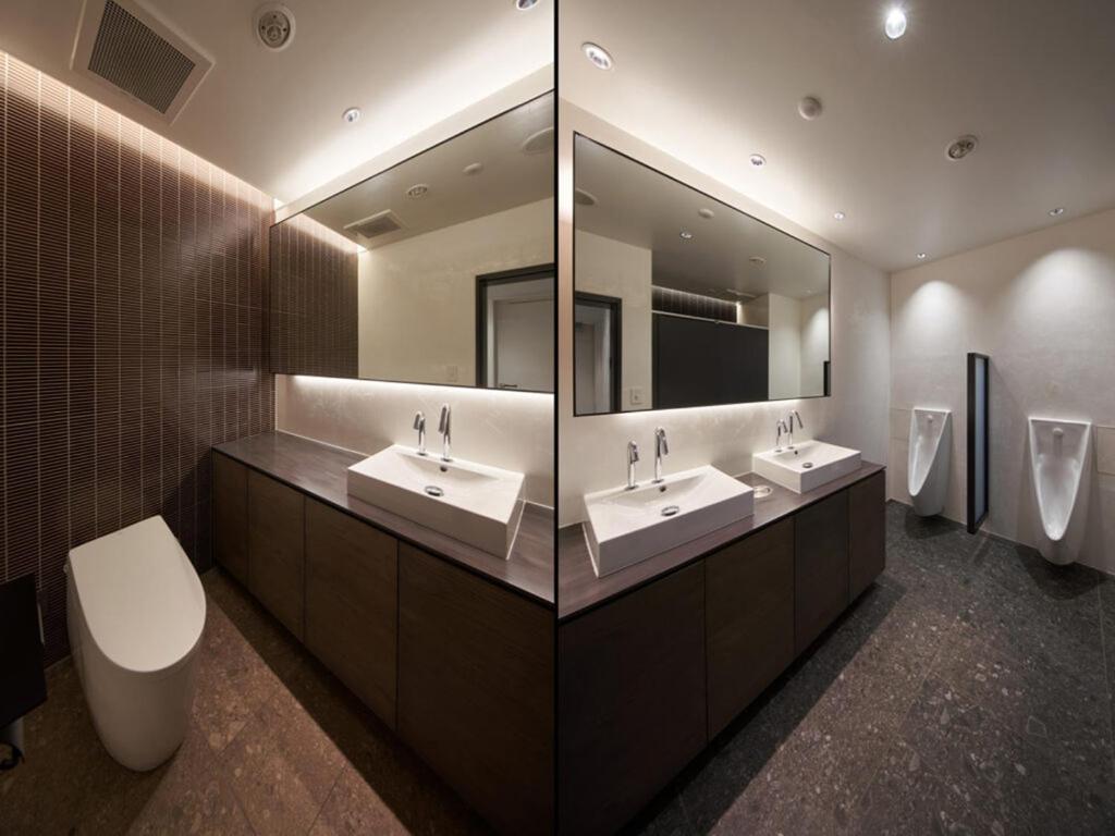 Koupelna v ubytování Hotel Royal Garden Kisarazu