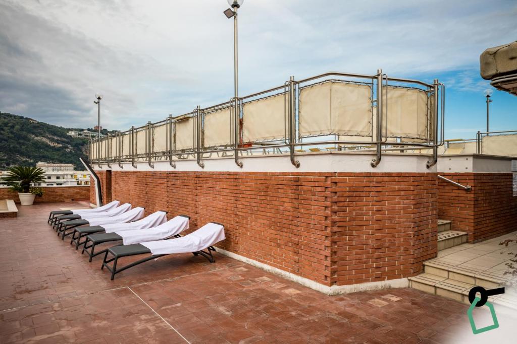 Nespecifikovaný výhled na hory nebo výhled na hory při pohledu z hotelu