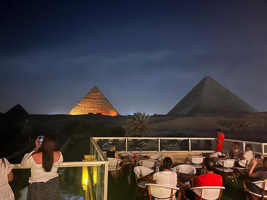 Hosté ubytování The Gate Hotel Front Pyramids & Sphinx View