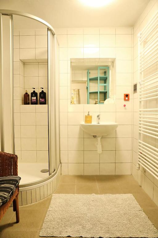Koupelna v ubytování TUTTO House super choice