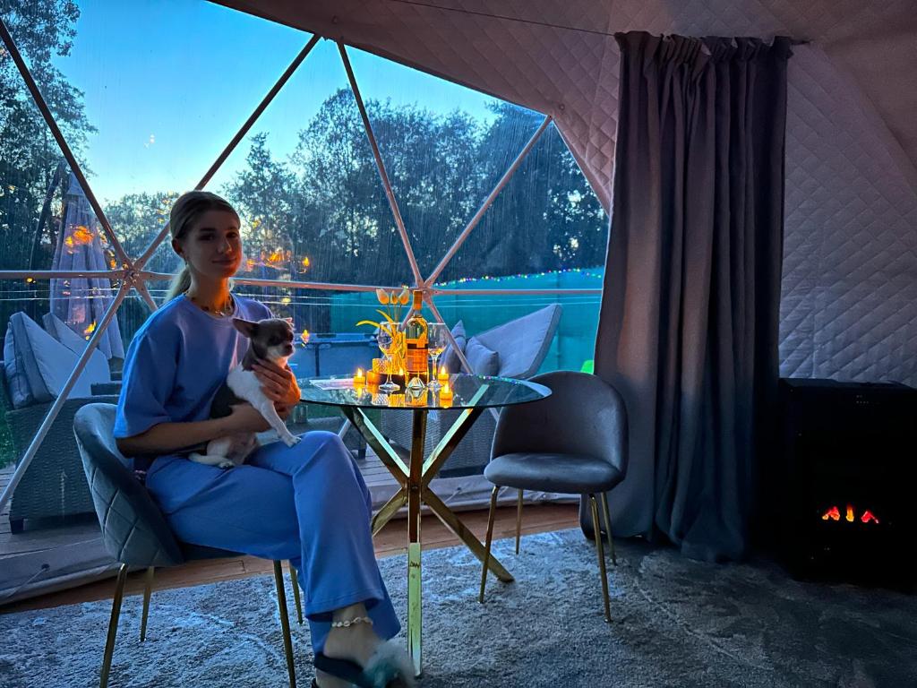 Hosté ubytování Hideaway Glamping