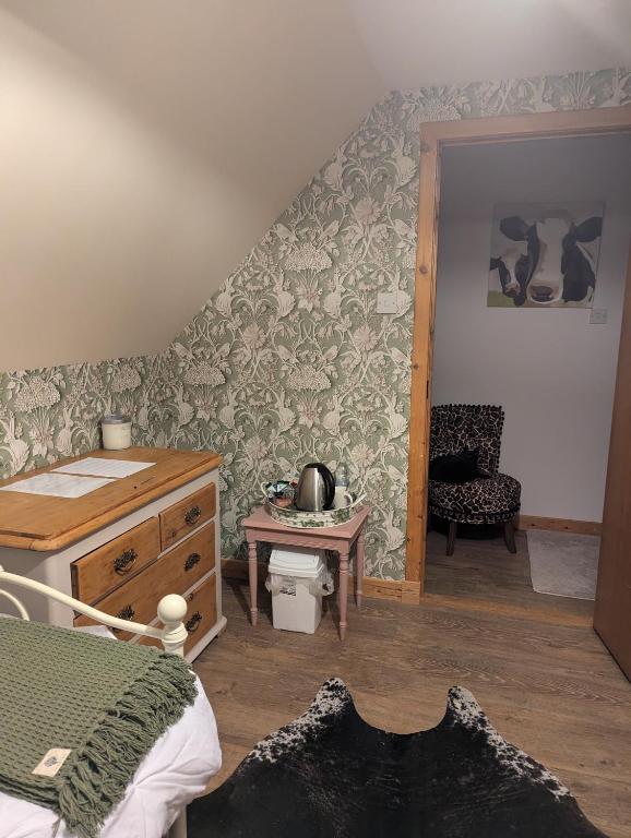 Postel nebo postele na pokoji v ubytování Riverview B&B