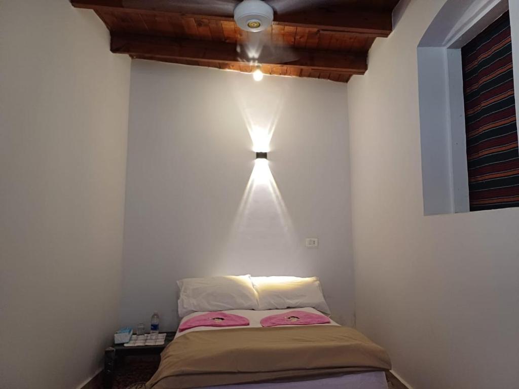 Postel nebo postele na pokoji v ubytování Nile Flower Guest House