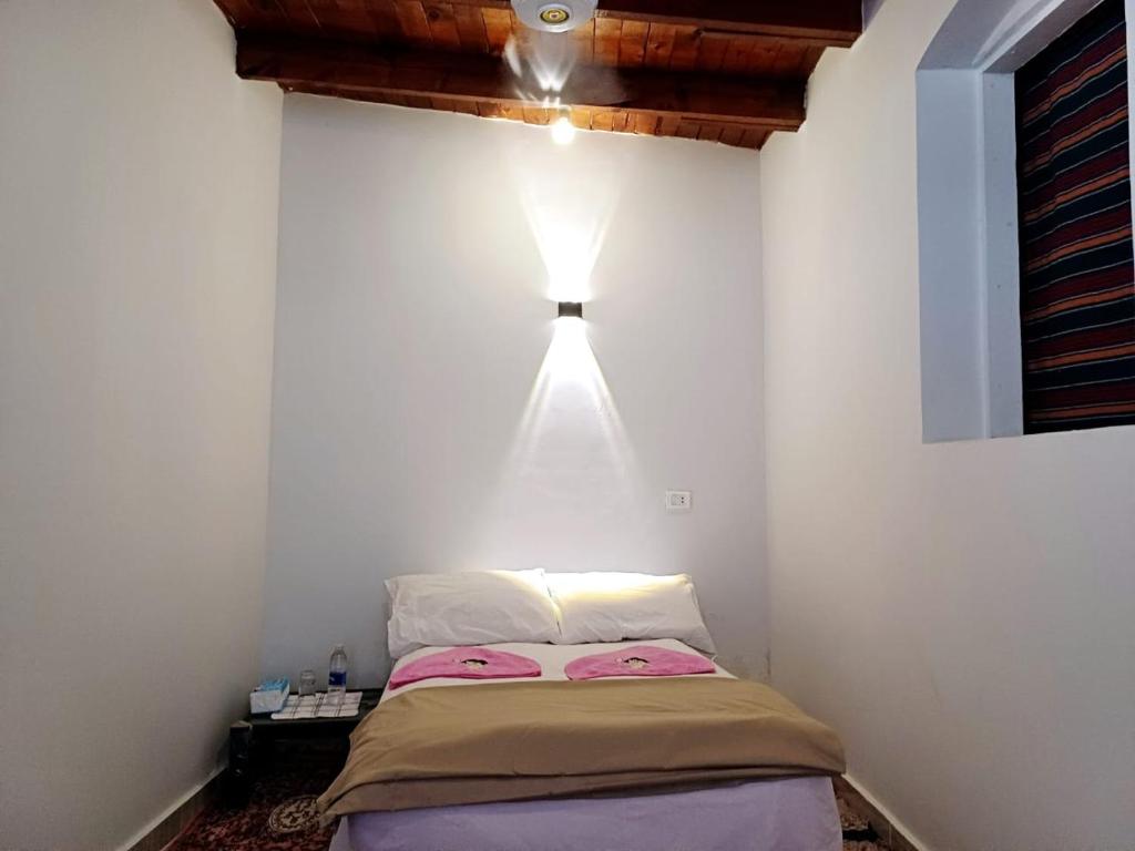 Postel nebo postele na pokoji v ubytování Nile Flower Guest House