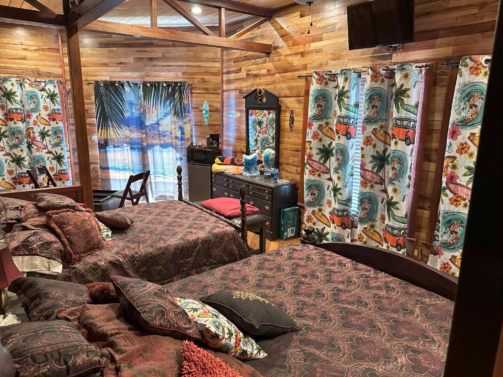Posezení v ubytování Hawaii Magic Skies Farmstay