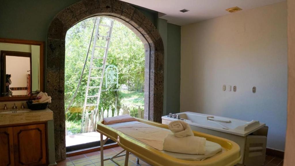 Lázně a/nebo wellness v ubytování Hotel Ex Hacienda La Pitaya Querétaro