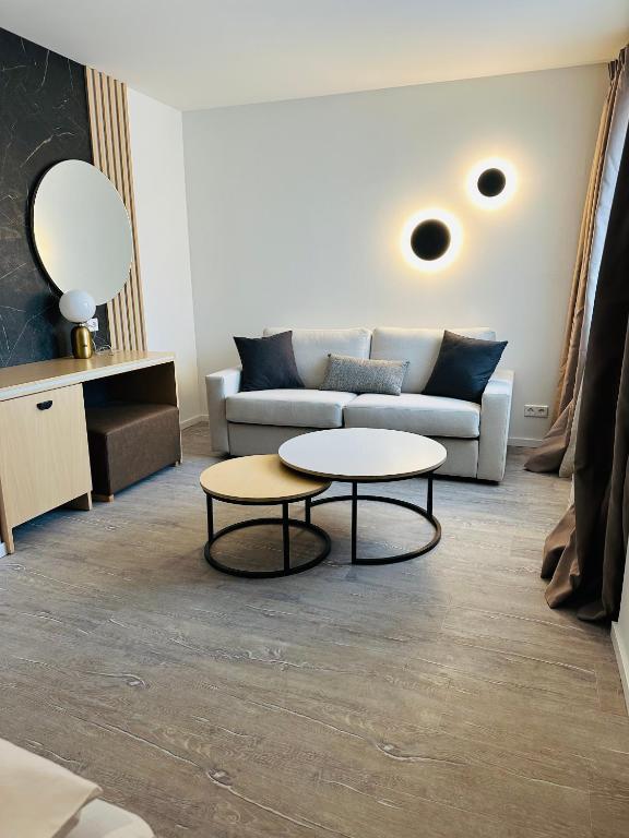 Posezení v ubytování Akropolis Hotel