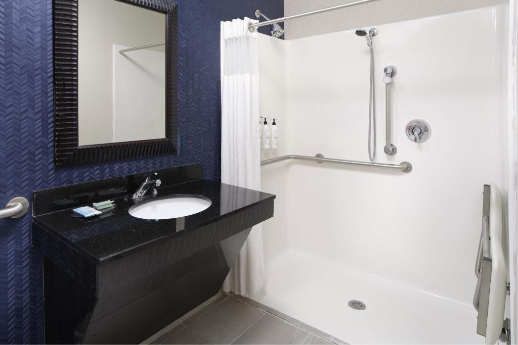 Koupelna v ubytování Fairfield Inn & Suites Columbia Northeast