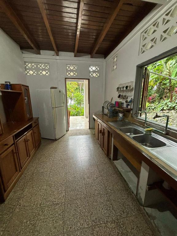 Kuchyň nebo kuchyňský kout v ubytování Casa Susen