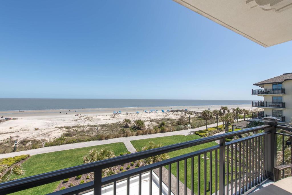 The Westin Jekyll Island Beach Resort - Ocean Front, Gange Room, 1 King, Balkon