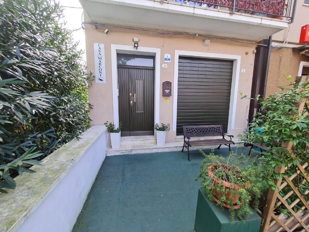 Zahrada ubytování Affittacamere Casa Marconi