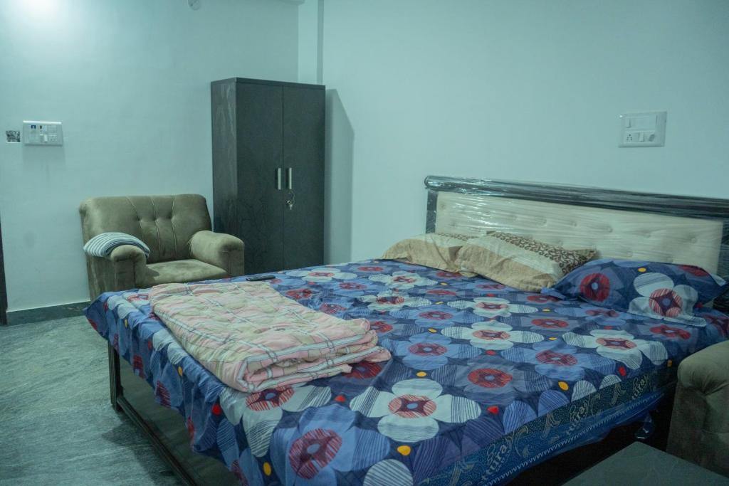 Postel nebo postele na pokoji v ubytování VJ rooms