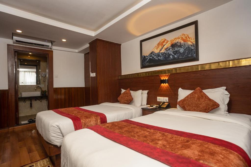Thamel Boutique Hotel - Deluxe Twin Room - Free Airport Pickup