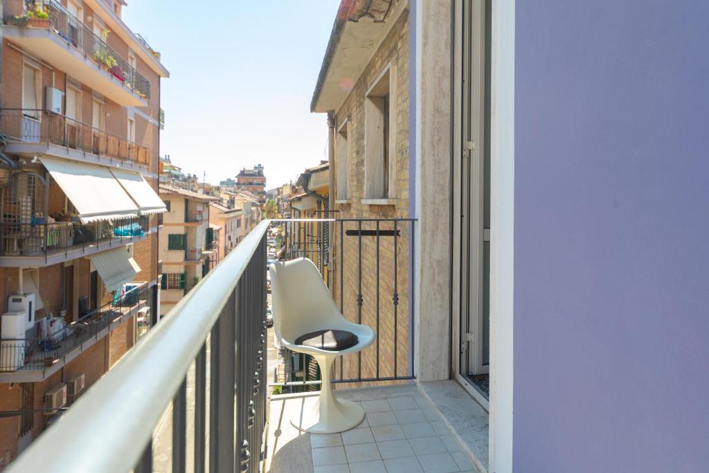 Balkón nebo terasa v ubytování Seven Rooms