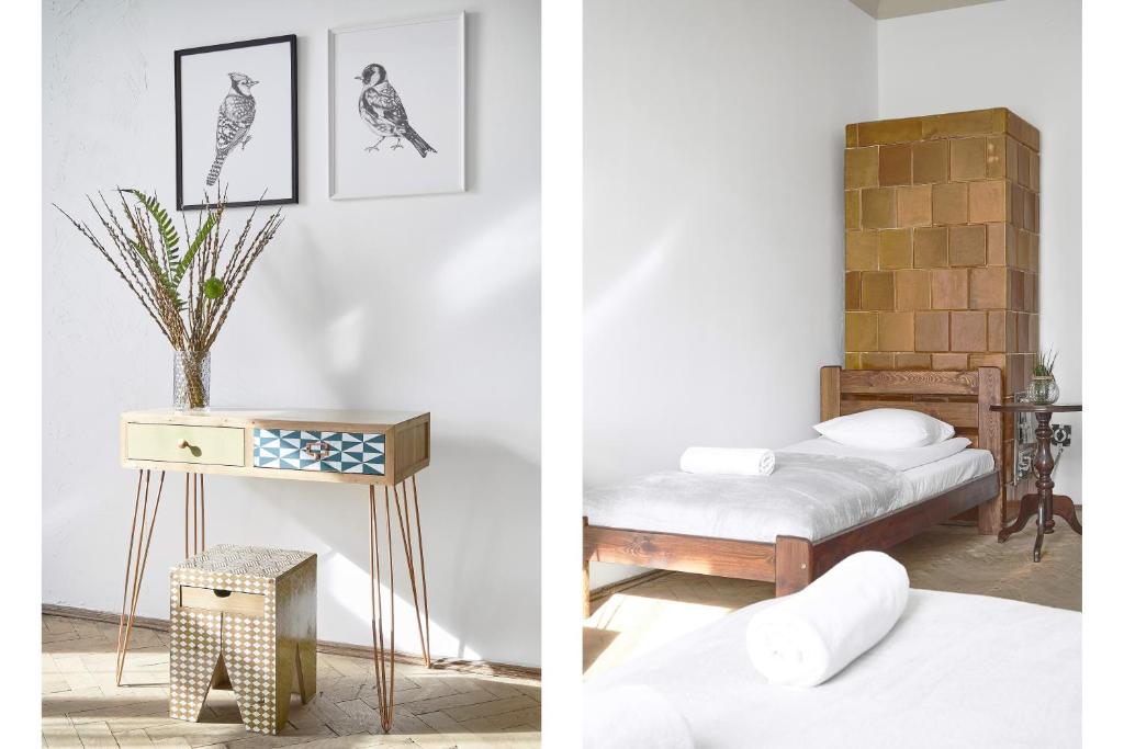Posteľ alebo postele v izbe v ubytovaní Prestige location apartments Pijarska street
