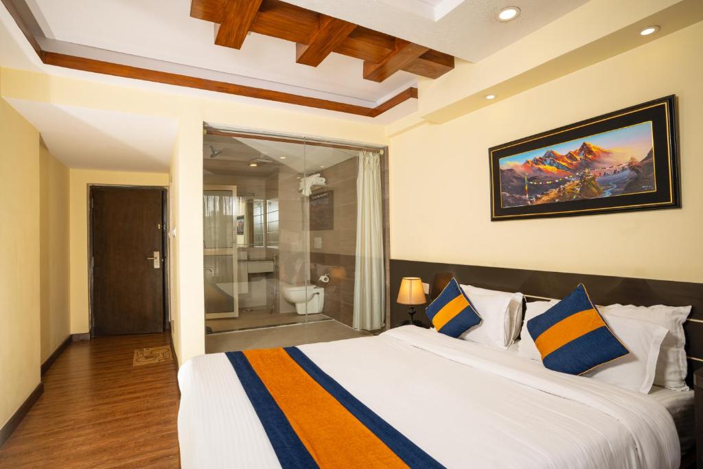 Postel nebo postele na pokoji v ubytování Devo Boutique Hotel