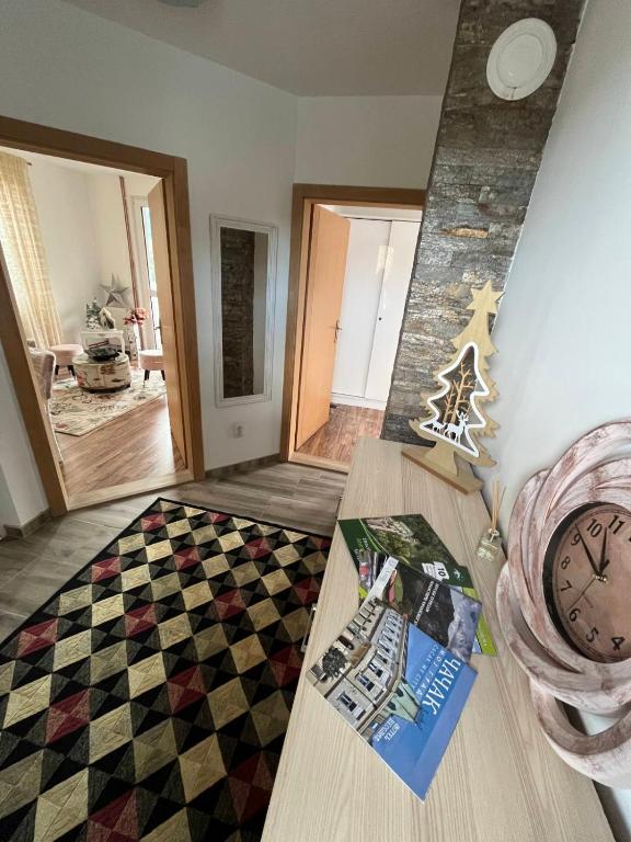 Postel nebo postele na pokoji v ubytování Vila Čarna