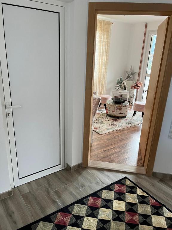 Postel nebo postele na pokoji v ubytování Vila Čarna