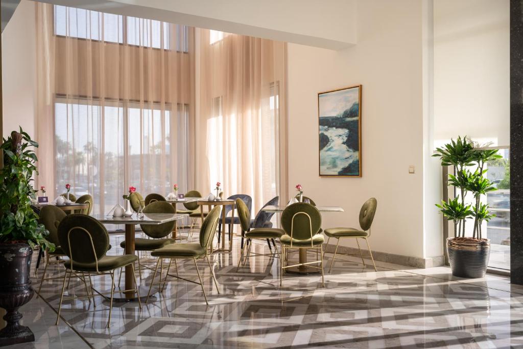 Posezení v ubytování Joudyan King Road Jeddah by Elafجوديان طريق الملك جدة