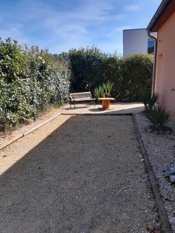 Zahrada ubytování Villa sud Ardéche