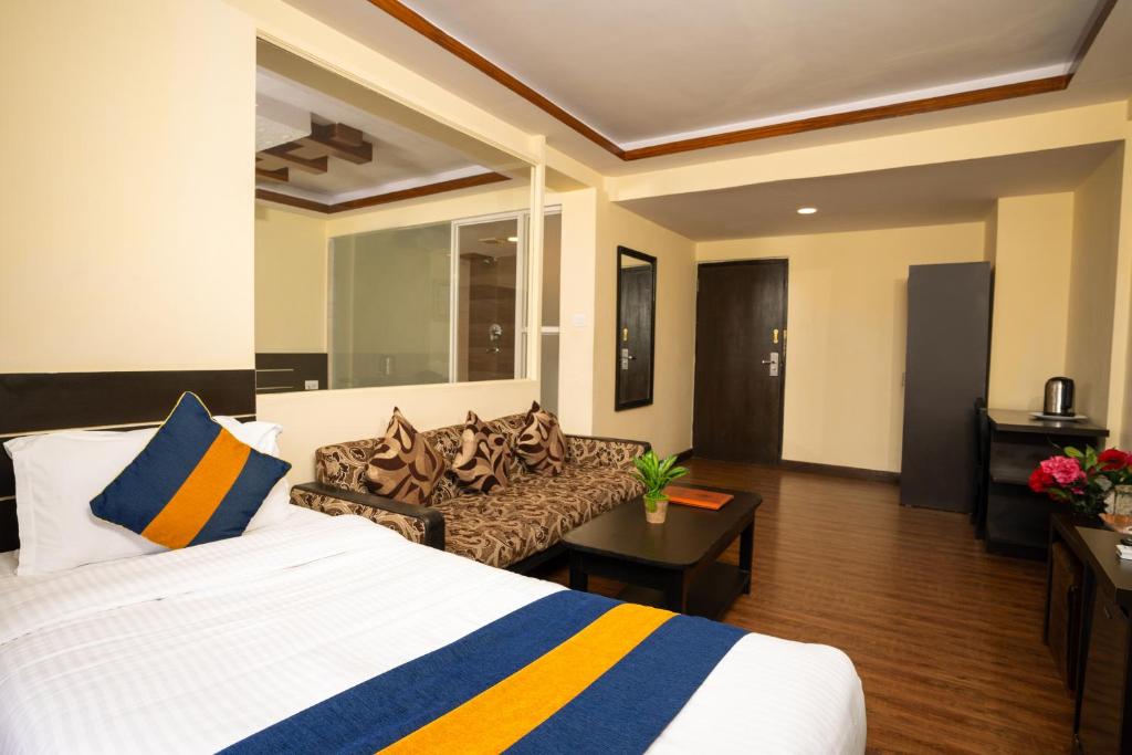 Postel nebo postele na pokoji v ubytování Devo Boutique Hotel
