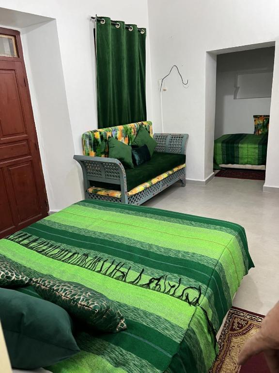 Predel za sedenje v nastanitvi Riad Le Lieu