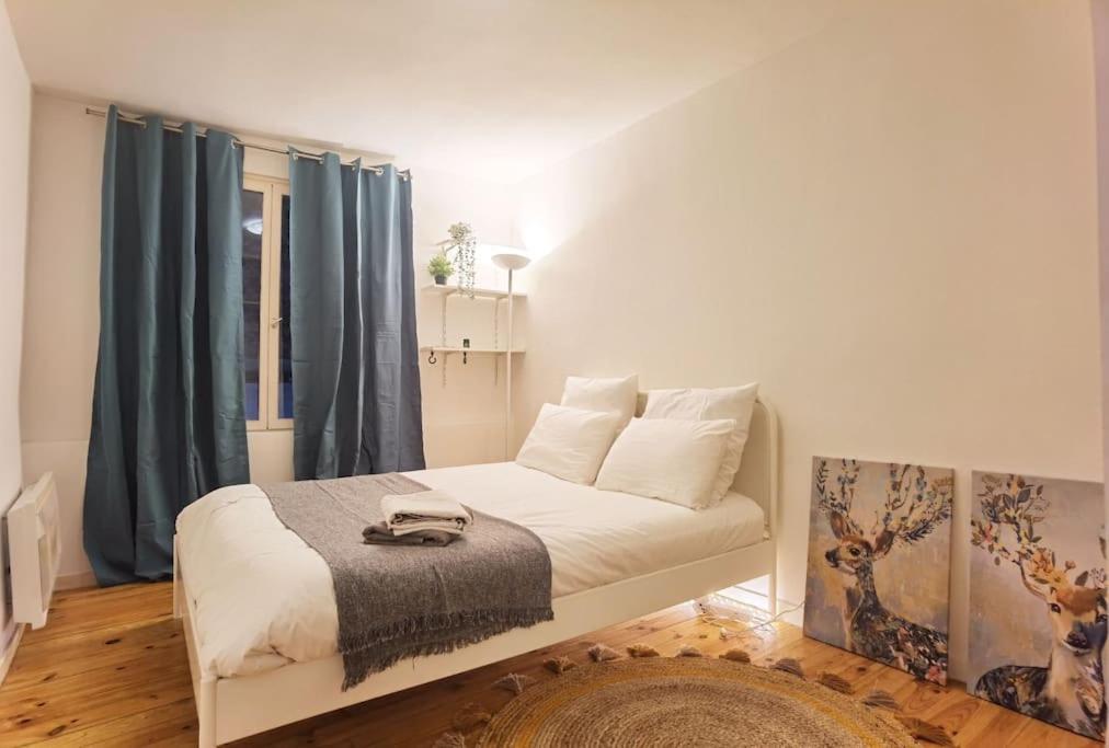Calm apt with inner yard 900m to Galerie Lafayette N9-3