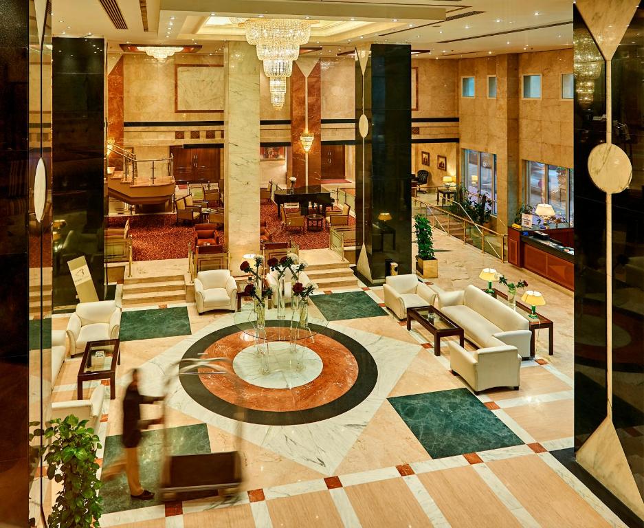 Posezení v ubytování Safir Hotel Cairo