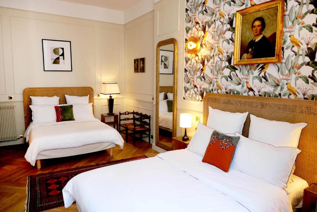 Hôtel Bristol Pau - Deluxe Doppel- Oder Zweibettzimmer