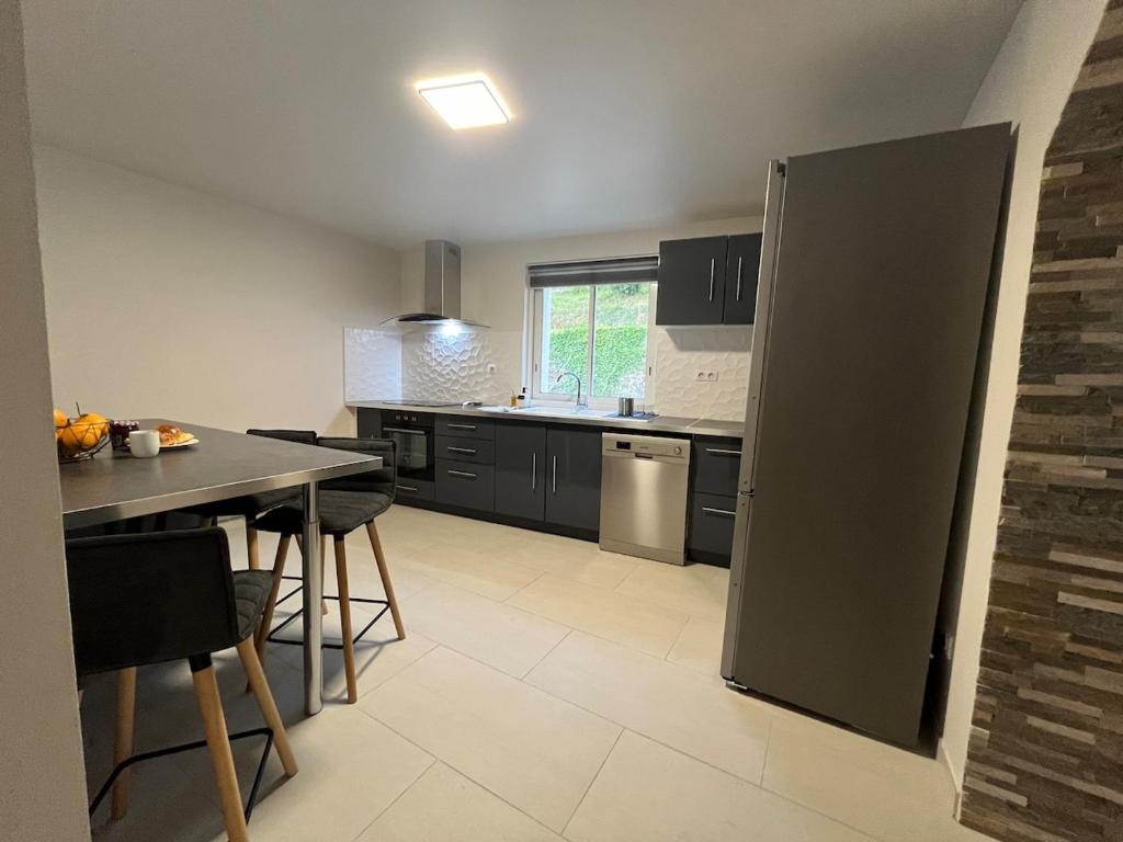 Kuchyň nebo kuchyňský kout v ubytování Maison vue exceptionnelle