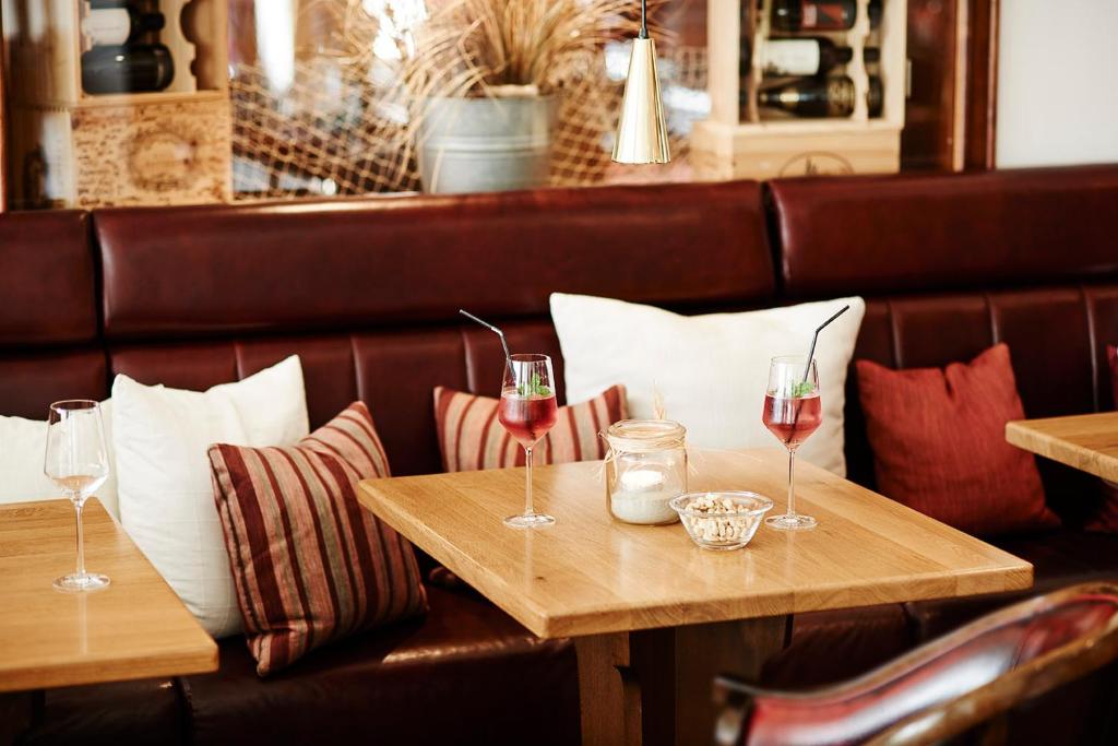 Posezení v ubytování Hotel Strandhof