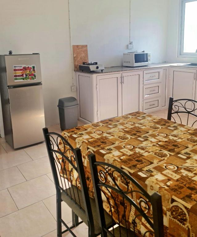 Kuchyň nebo kuchyňský kout v ubytování OneLove Apartment-La Gaulette