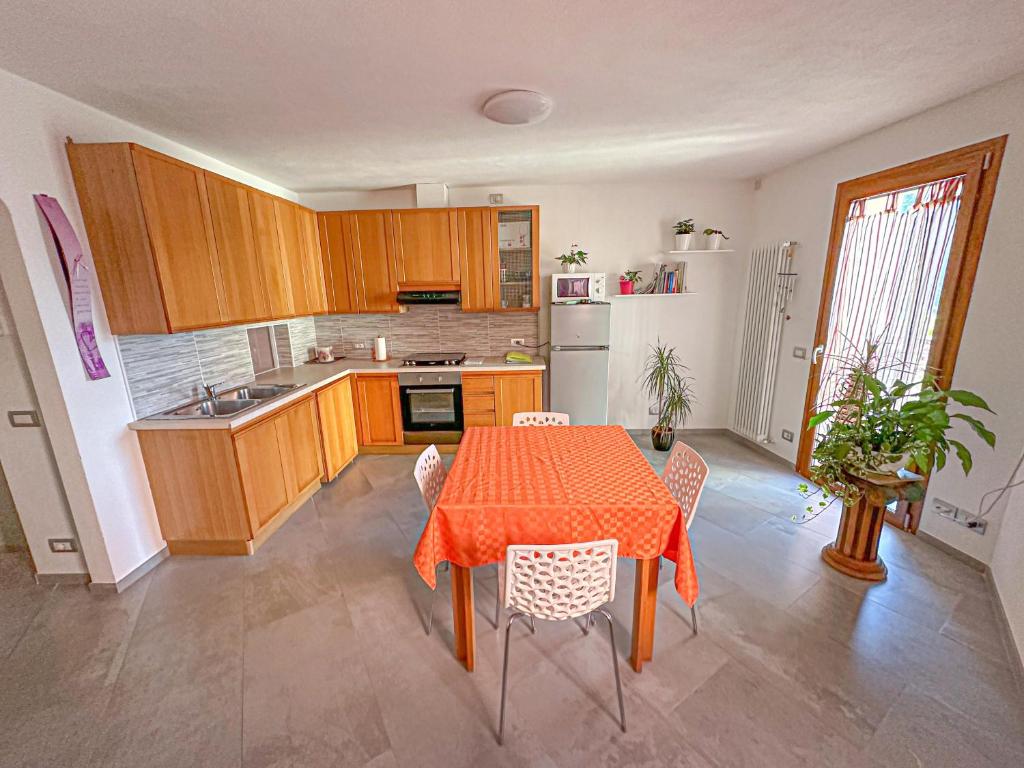 Kuchyň nebo kuchyňský kout v ubytování Casa di Ariel