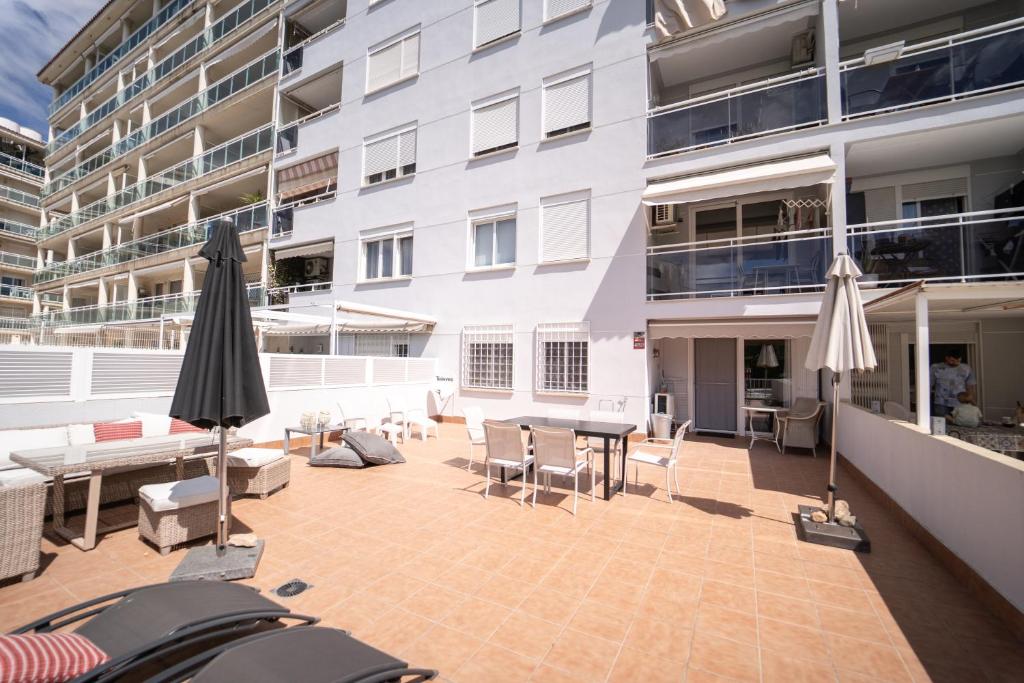Balkón alebo terasa v ubytovaní Cambrils Puerto