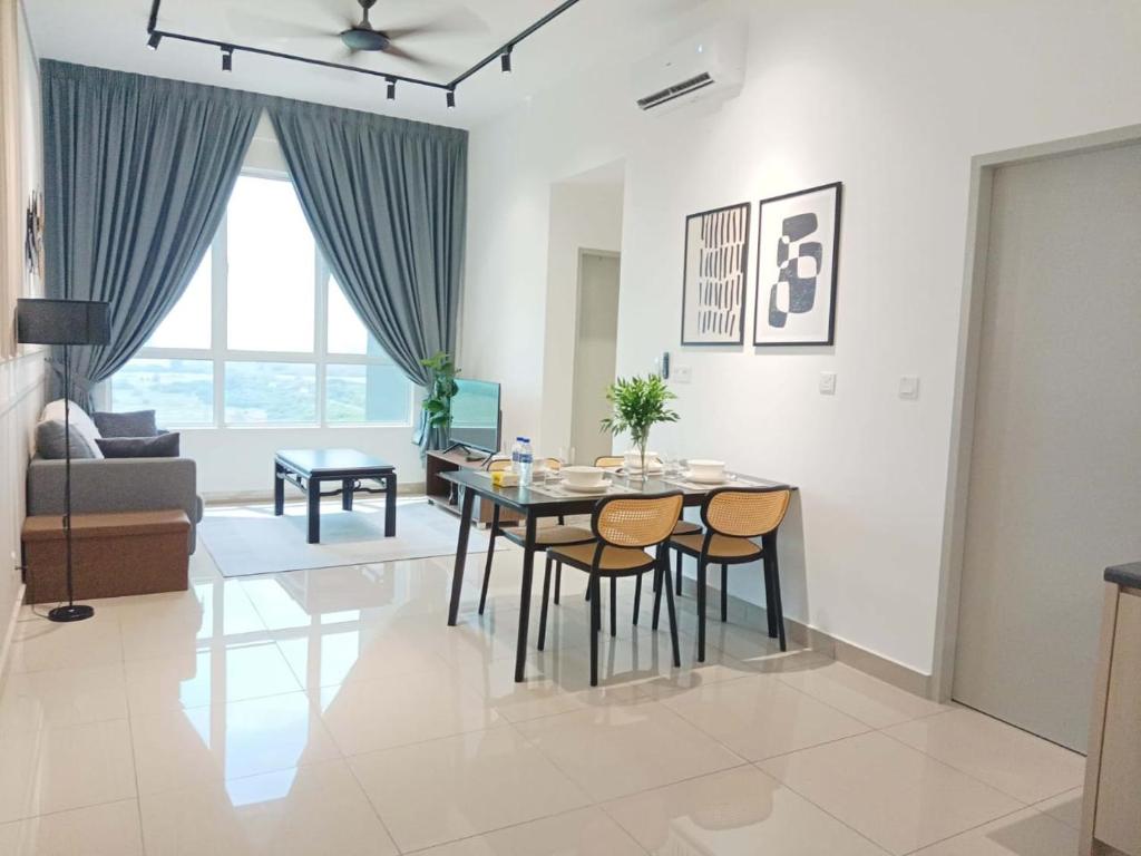 Χώρος καθιστικού στο Netflix Seaview Two Bedroom Amber Cove