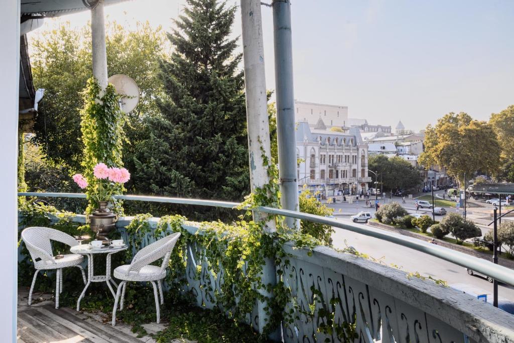 Zahrada ubytování Blue Balcony Hotel