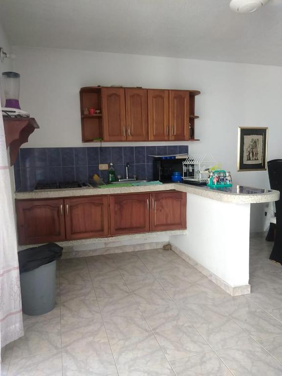 Kuchyň nebo kuchyňský kout v ubytování Valle lanceros Melgar