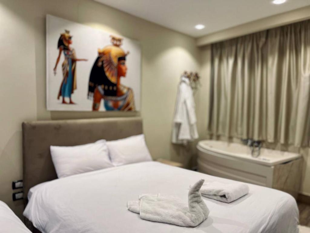 majestic INN pyramids view - Habitación Doble Con Vista Al Jardín